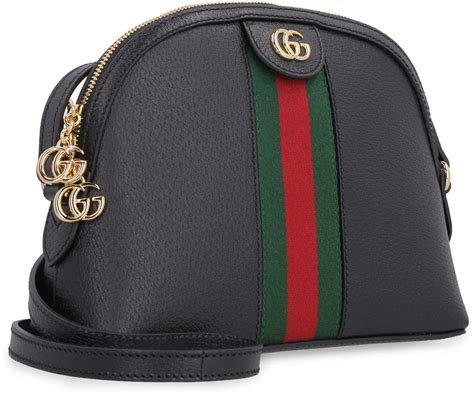 gucci ophidia noir|Gucci ophidia black leather bag.